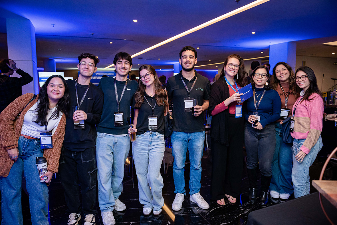 Momento de interação no evento - Futuros Líderes 2024
