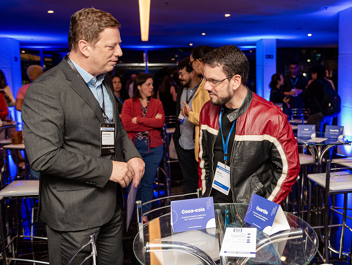 Momento de interação no evento - Futuros Líderes 2024