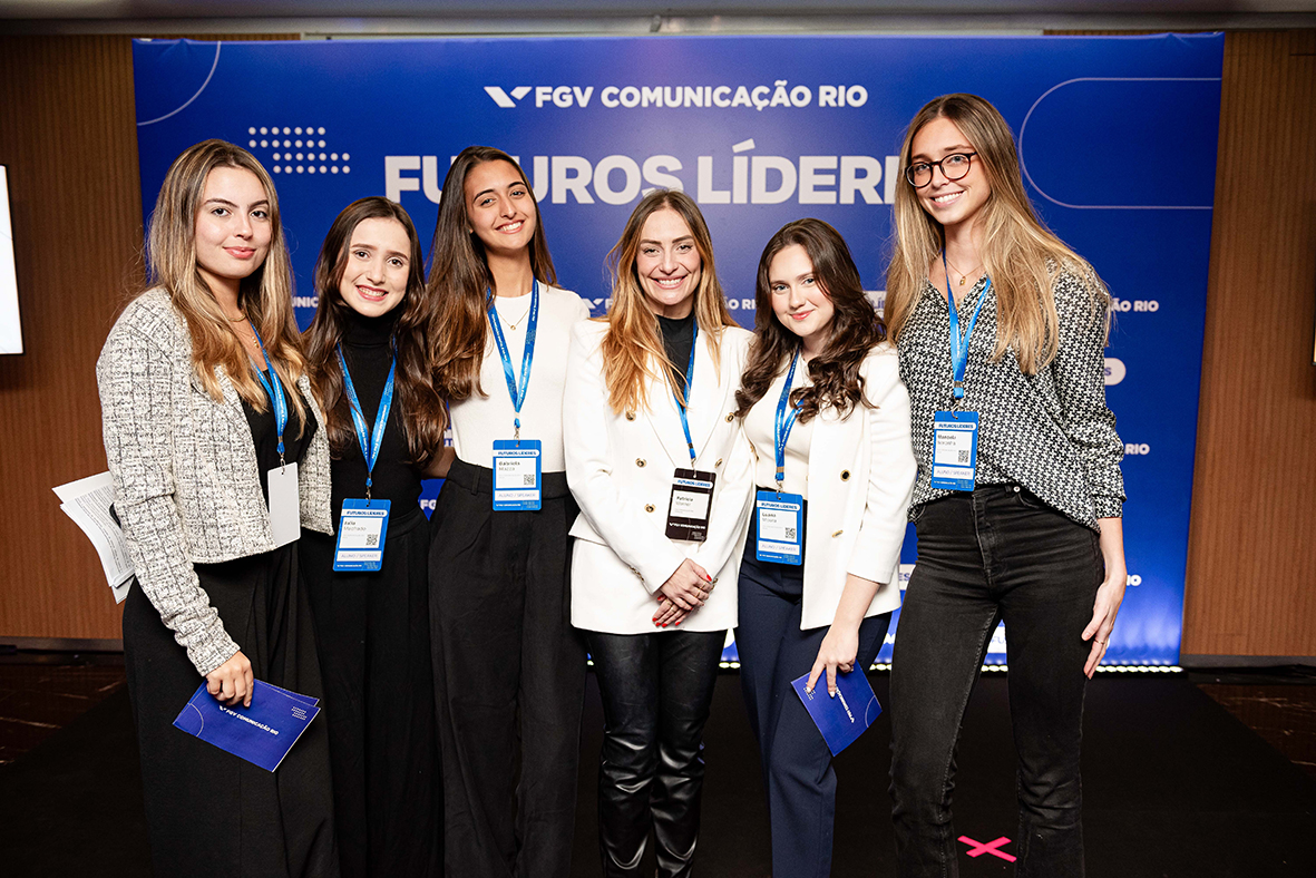 Momento de interação no evento - Futuros Líderes 2024