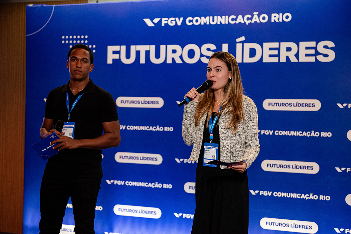 Momento de interação no evento - Futuros Líderes 2024