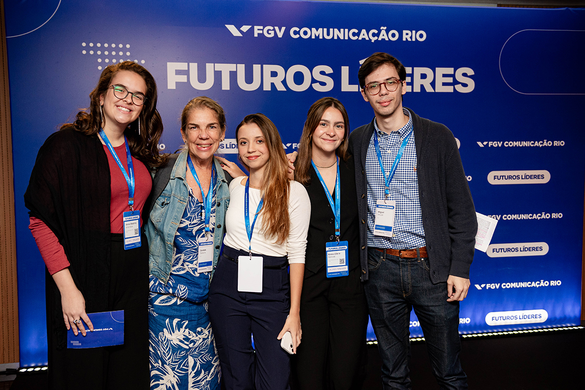 Momento de interação no evento - Futuros Líderes 2024